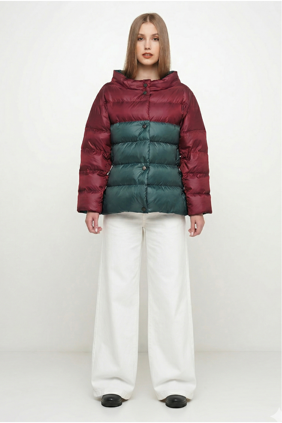 Куртка на натуральному пуху  AJW09 